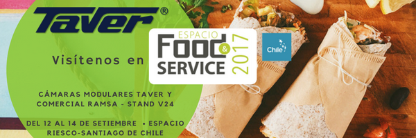 Taver® asistirá a la feria Food & Service 2017 en Santiago de Chile 9