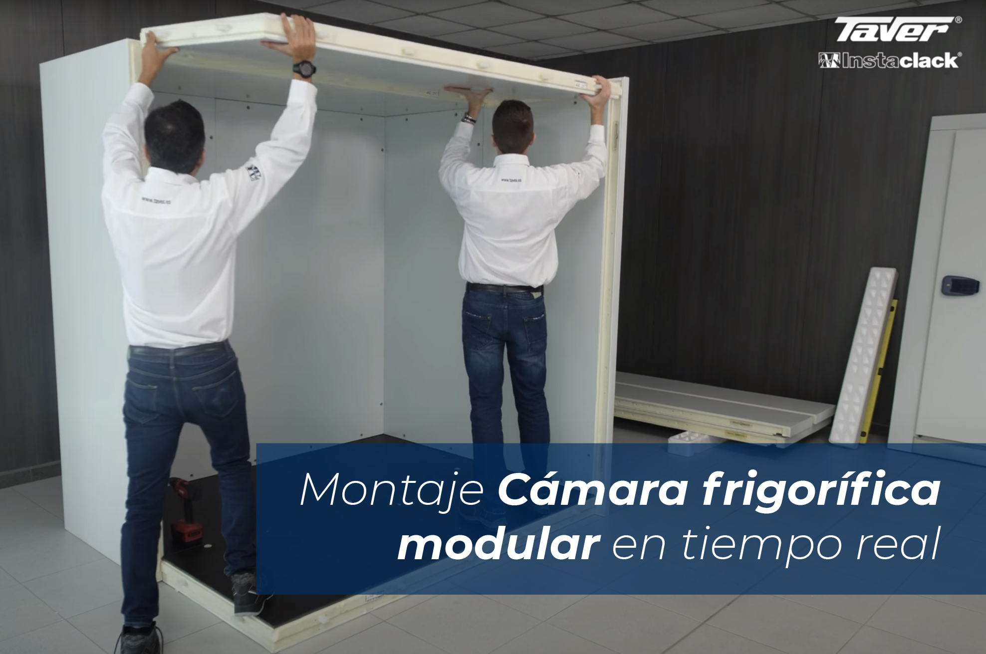 SIETE MINUTOS BASTAN PARA MONTAR LA ESTRUCTURA DE UNA CÁMARA FRIGORÍFICA MODULAR 8