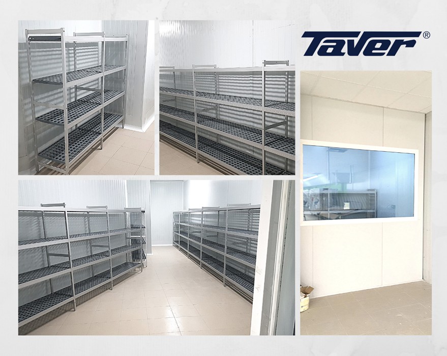 Adaptation of the space of a hypermarket to turn it into a multi-product refrigeration enclosure 4