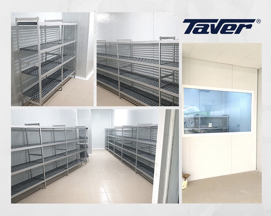 Adaptation of the space of a hypermarket to turn it into a multi-product refrigeration enclosure 9