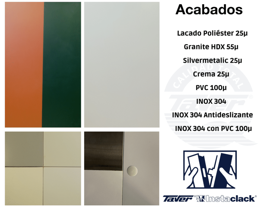 INSTACLACK® PANEL FINISHES 2